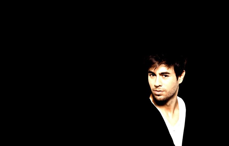 Man with Short Dark Hair — Black, Dramatic