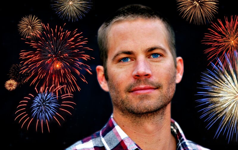 Man with Short Hair — Black, Celebratory