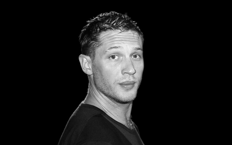 Man with Short Hair — Black, Dramatic, Photograph, Black Shirt, Dark Background