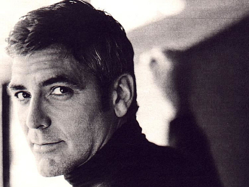 Man with Short Hair — Black, Dramatic
