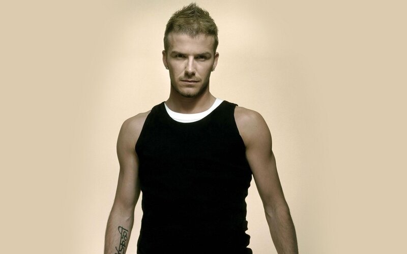 Man with Short Hair — Black, Neutral, Photograph, Tank Top