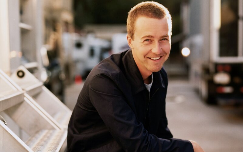 Man with Short Hair — Black, Relaxed