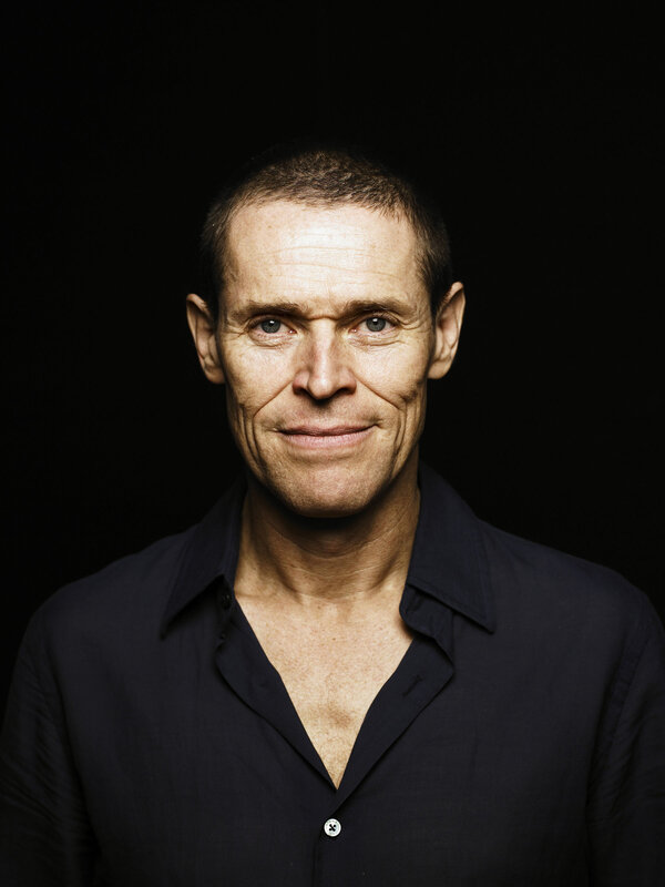 Man with Short Hair — Black, Serious, Photograph, Black Shirt, Dark Background