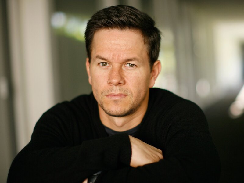 Man with Short Hair — Black, Serious, Photograph, Black Sweater