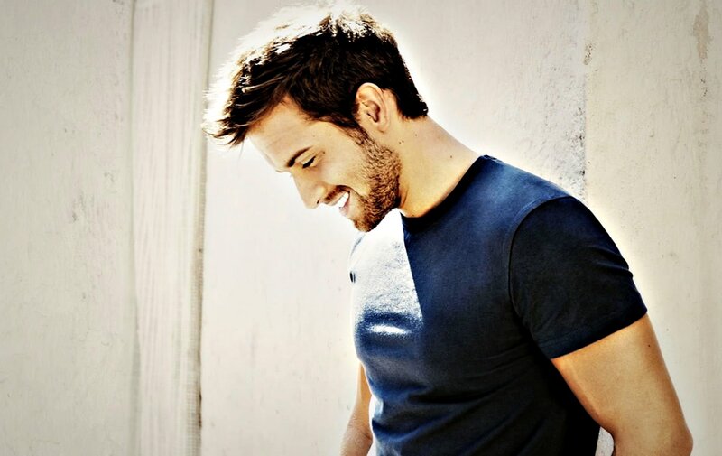 Man with Short Hair — Blue, Relaxed
