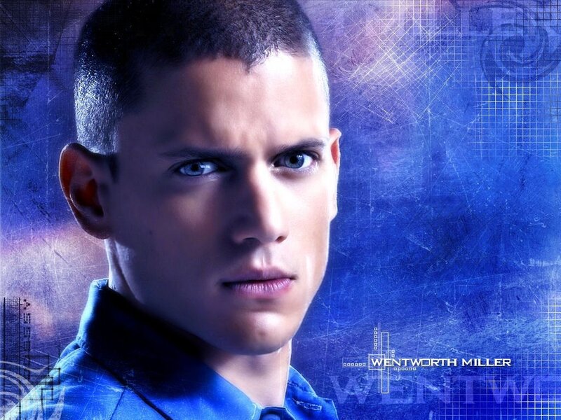 Man with Short Hair — Blue