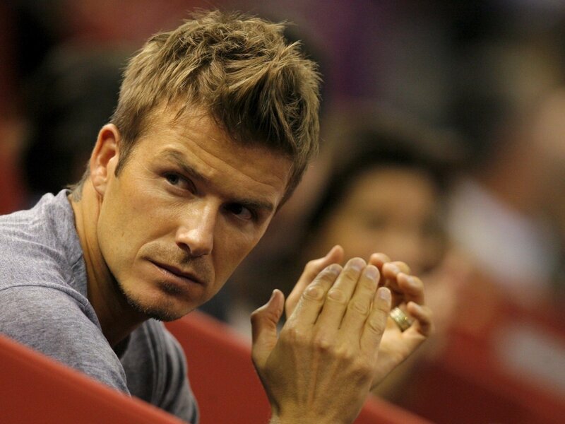 Man with Short Hair — Gray, Focused