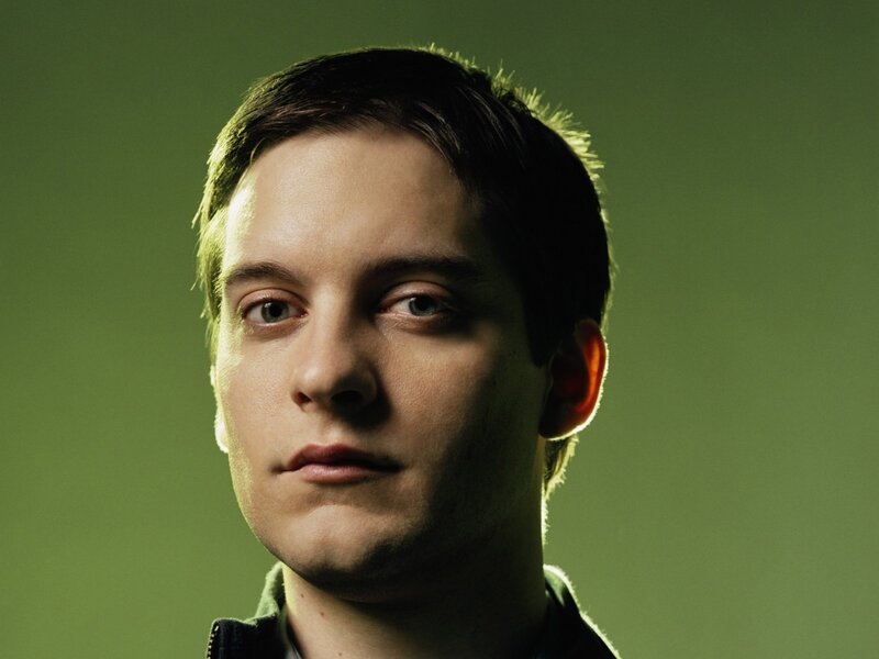 Man with Short Hair — Green