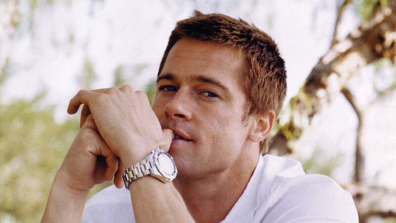 Man with Short Hair — White, Calm