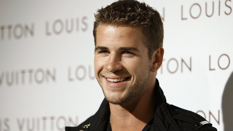 Man with Short Hair — White, Happy