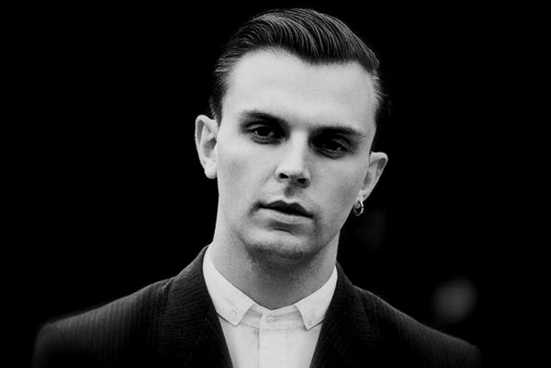 Man with Slicked-back Hair — Black