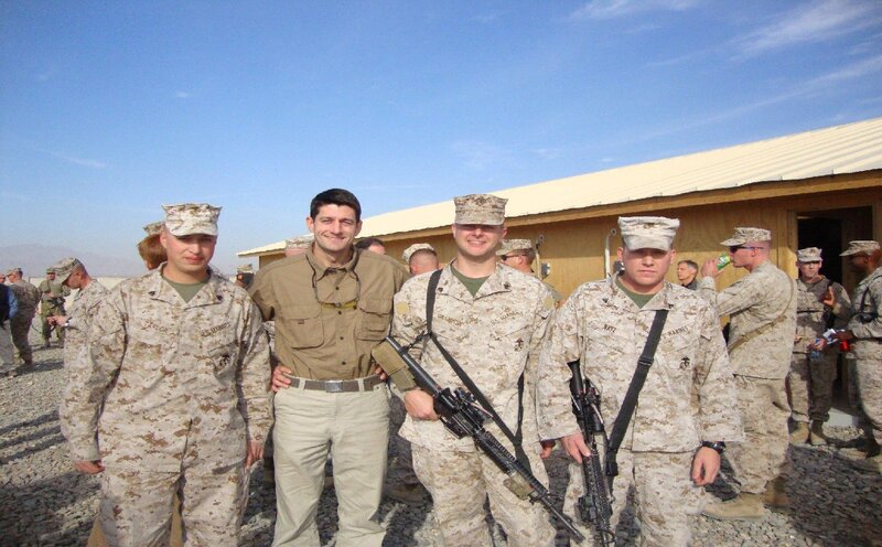 Man with Soldiers