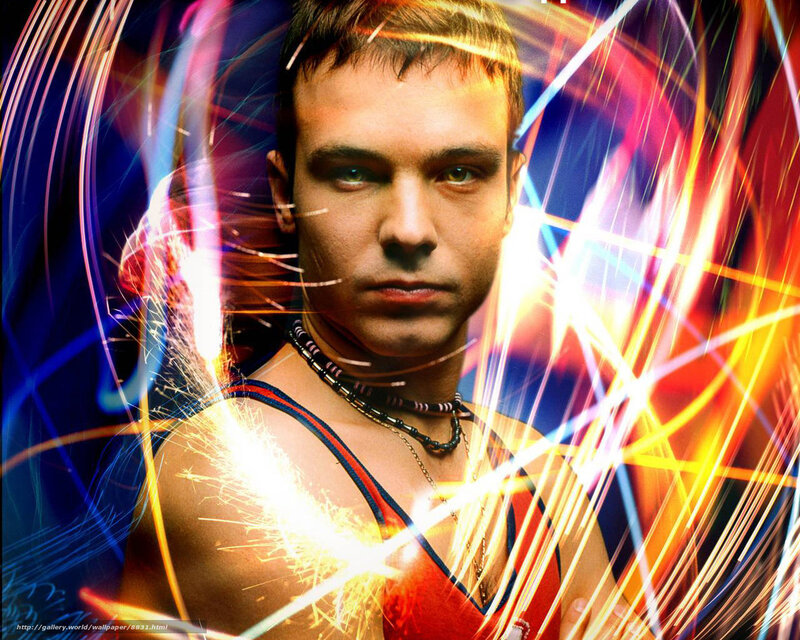 man with sparklers