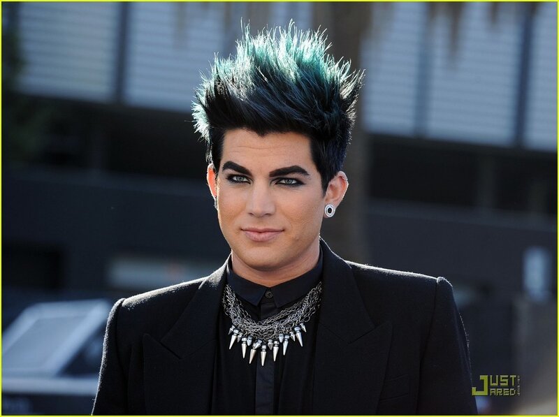 Man with Spiky Hair — Black, Confident