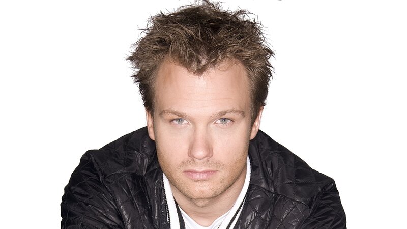 Man with Spiky Hair — Black, Neutral, Photograph, Black Jacket