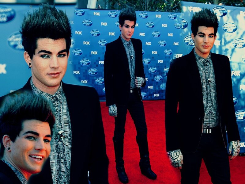 Man with Spiky Hair — Blue, Formal