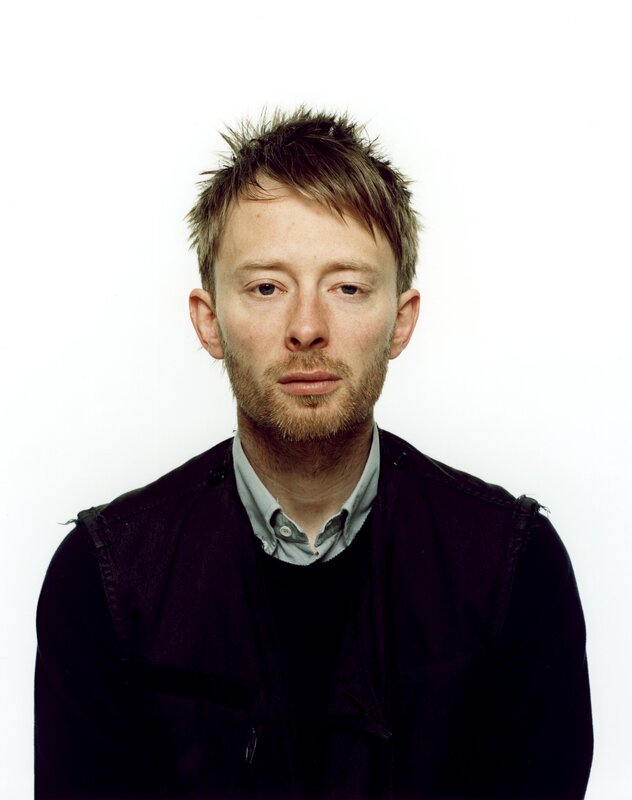 Man with Spiky Hair — White, Neutral, Photograph