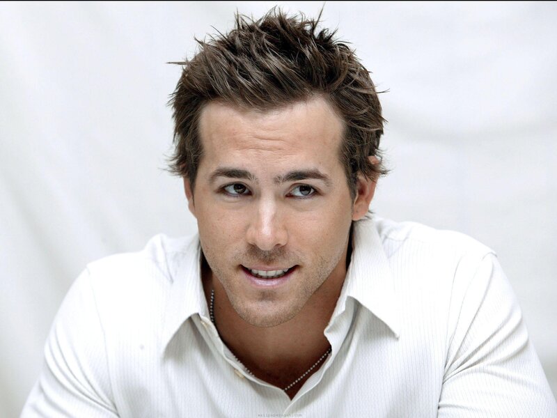 Man with Spiky Hair — White, Neutral, Photograph, White Shirt