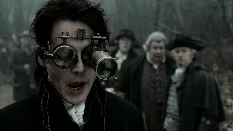 man with steampunk goggles