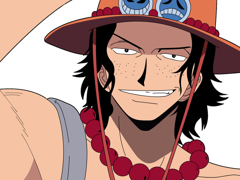 Man with Straw Hat — Orange