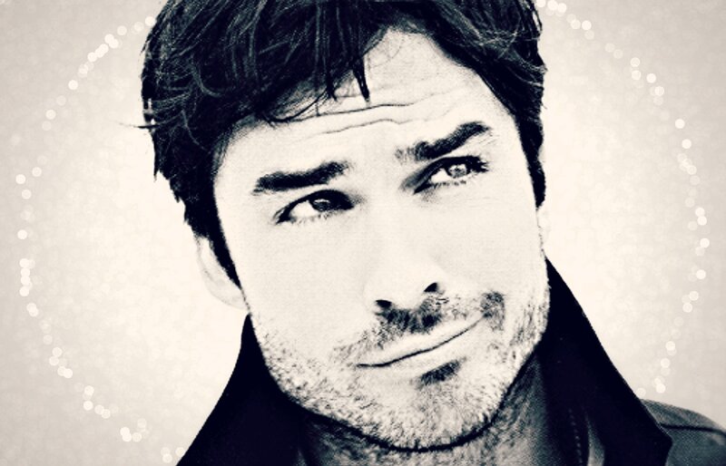 Man with Stubble — Black, Dramatic, Photograph, Beard