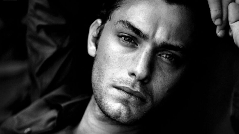 Man with Stubble — Black