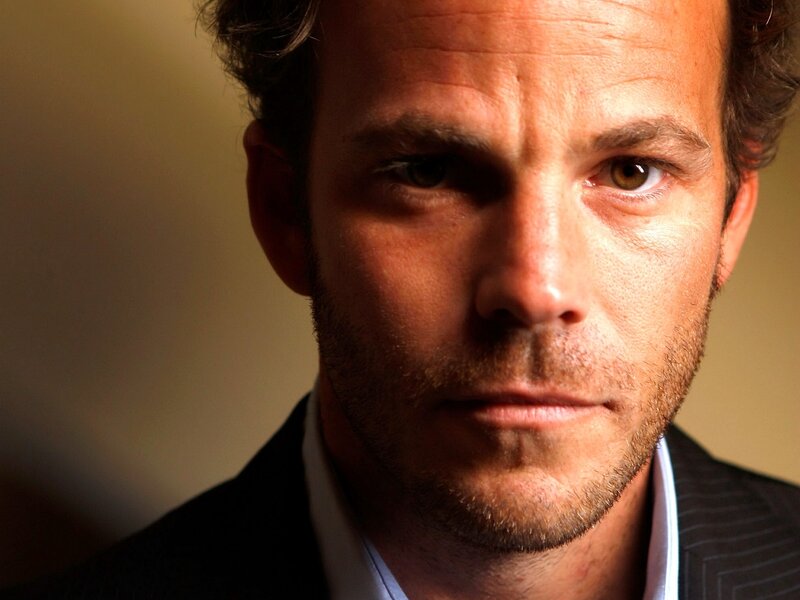 Man with Stubble — Brown, Serious, Photograph, Suit