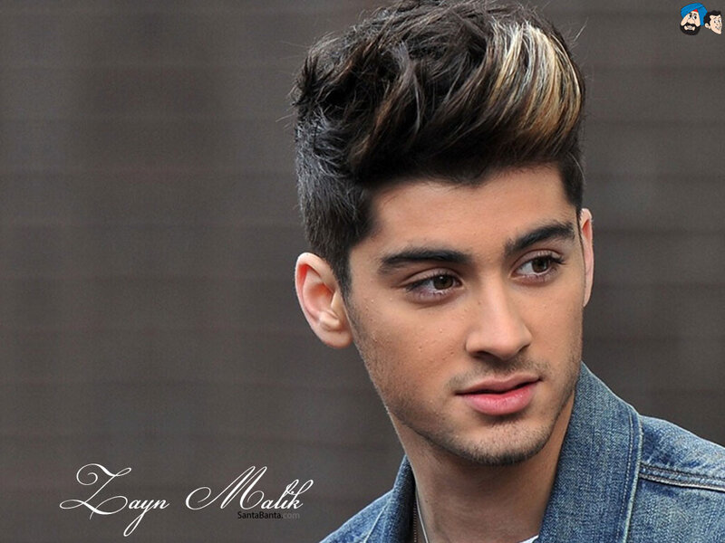 Man with Styled Hair — Blue