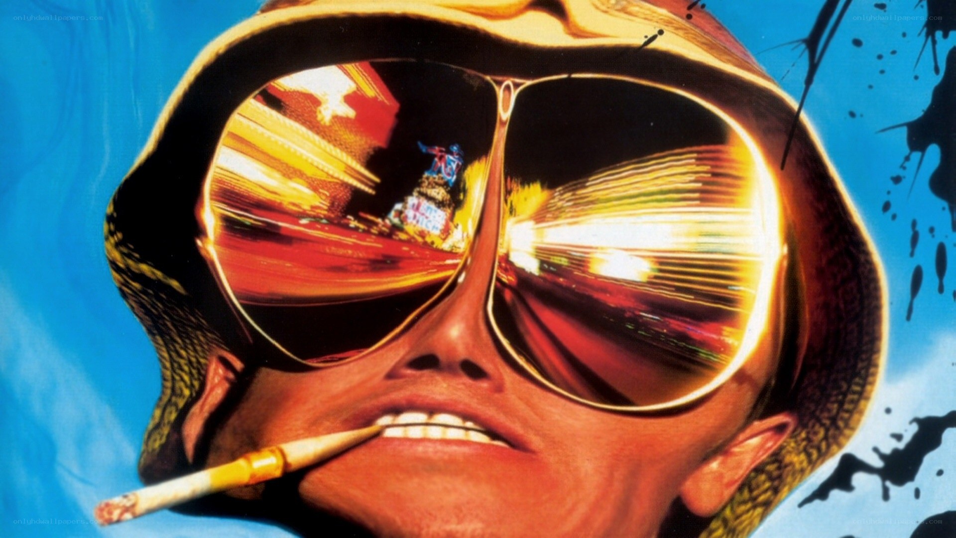 Man with sunglasses and cigarette