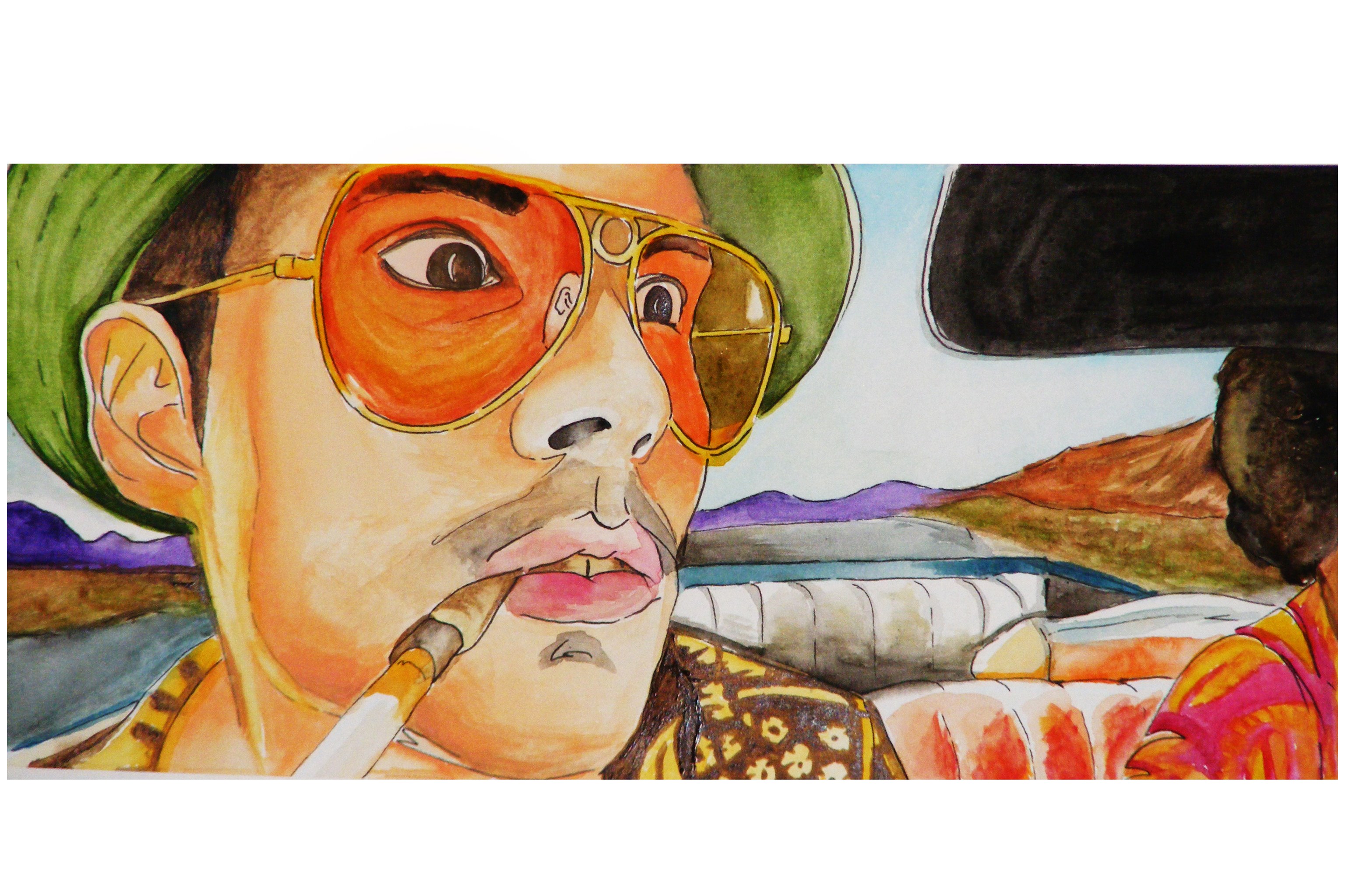 man with sunglasses and cigarette