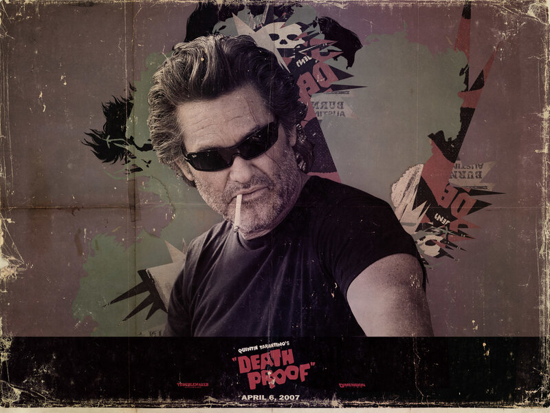 Man with Sunglasses and Cigarette — Black, Gritty, Dramatic