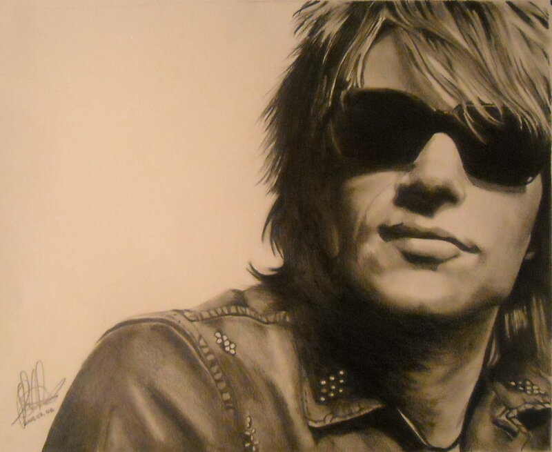Man with Sunglasses — Black, Dramatic, Illustration