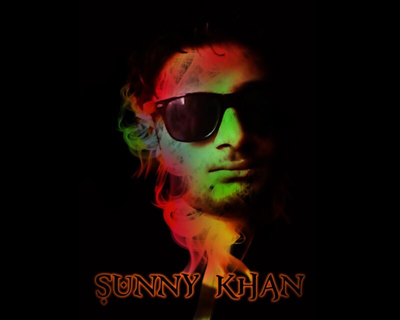 Man with Sunglasses — Black, Dramatic, Night