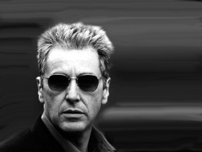 Man with Sunglasses — Black, Serious, Photograph, Hair