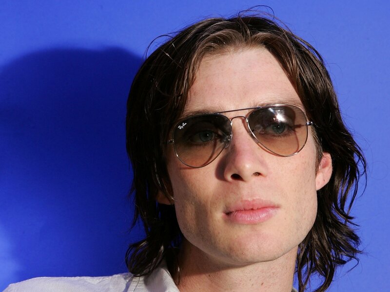 Man with Sunglasses — Blue, Neutral, Photograph
