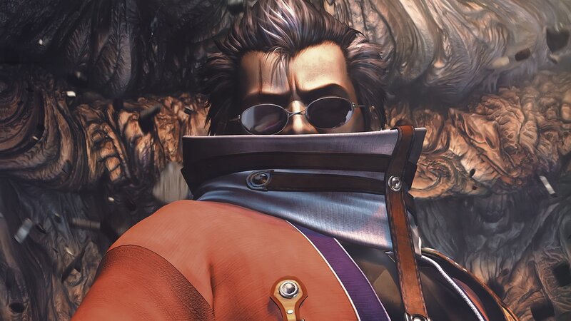 Man with Sunglasses — Brown, Dramatic, 3d Render