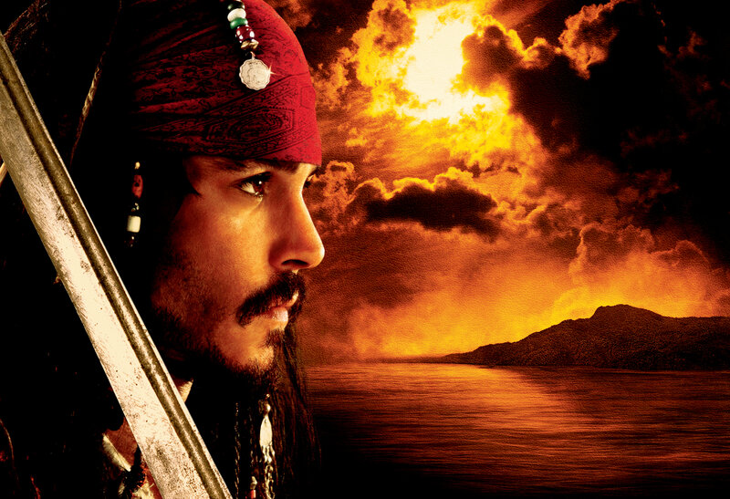 Man with Sword and Bandana