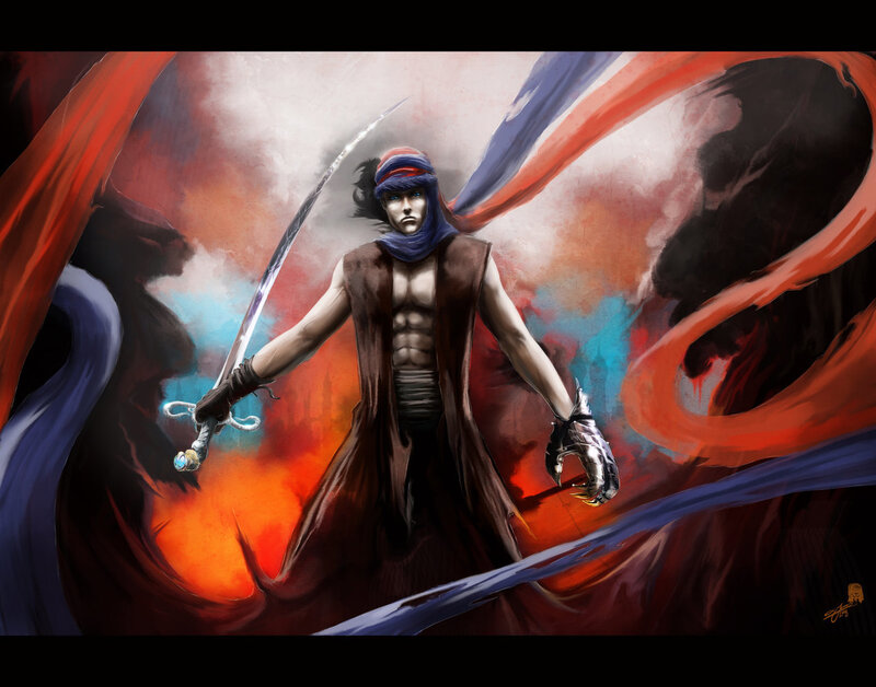 Man with Sword and Cloak