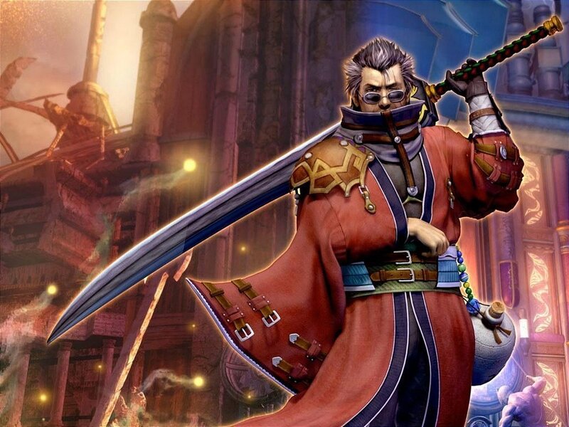 Man with Sword and Goggles