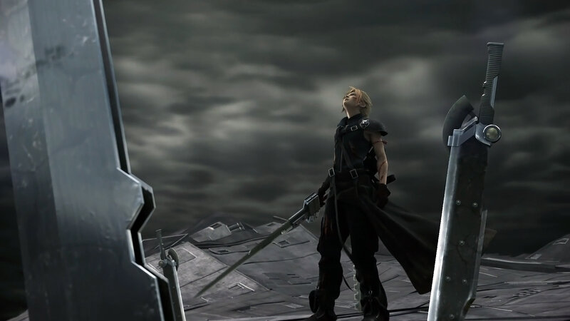 Man with Swords — Gray