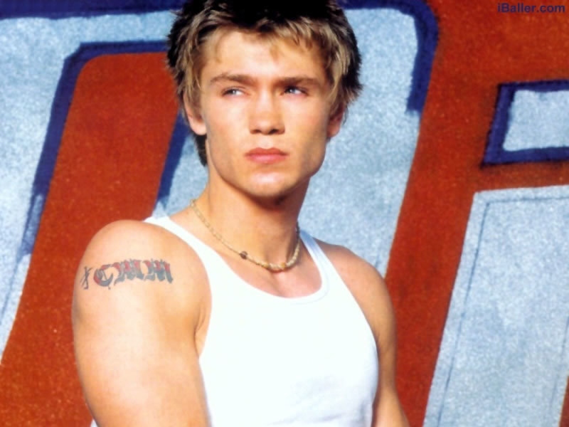 Man with Tattoo on Shoulder