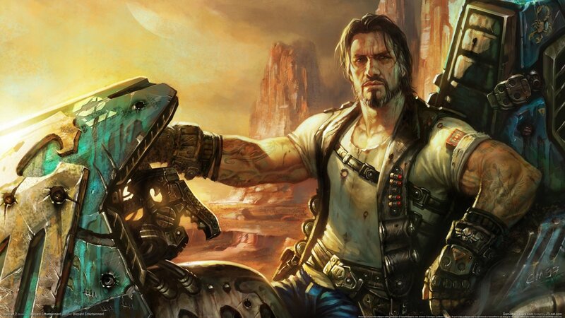 Man with Tattoos and Armor