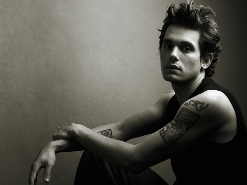 Man with Tattoos — Black, Dramatic