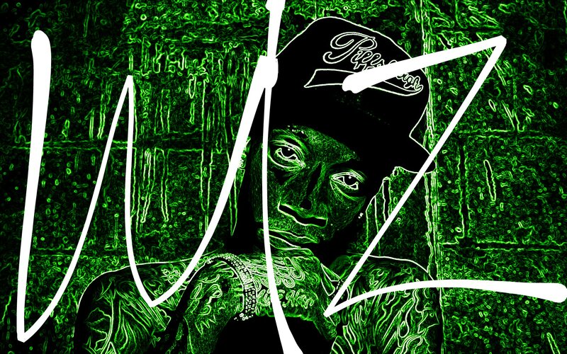 Man with Tattoos — Green