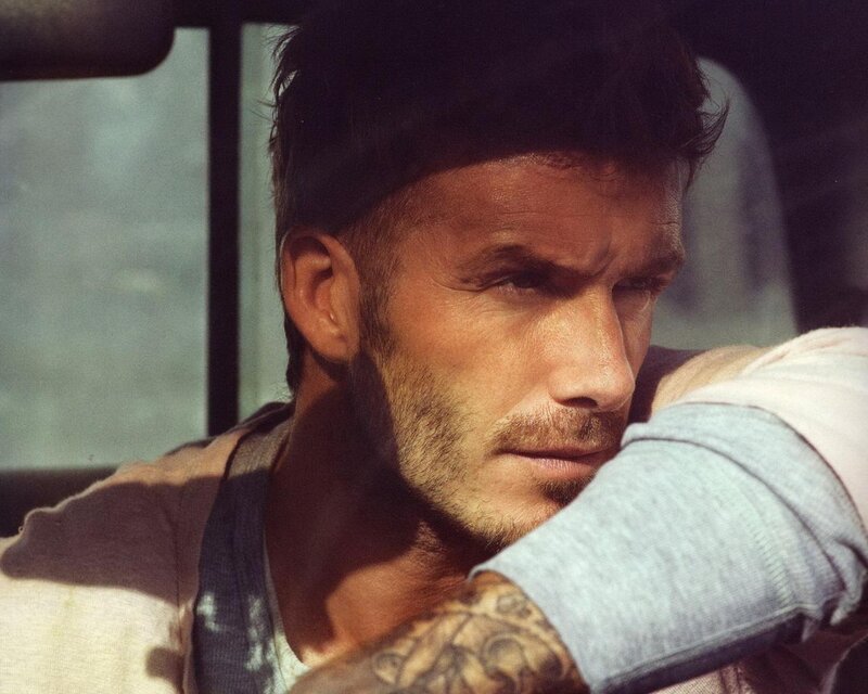 Man with Tattoos in Car