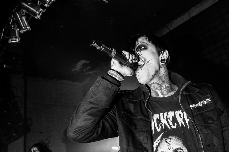 Man with Tattoos Singing