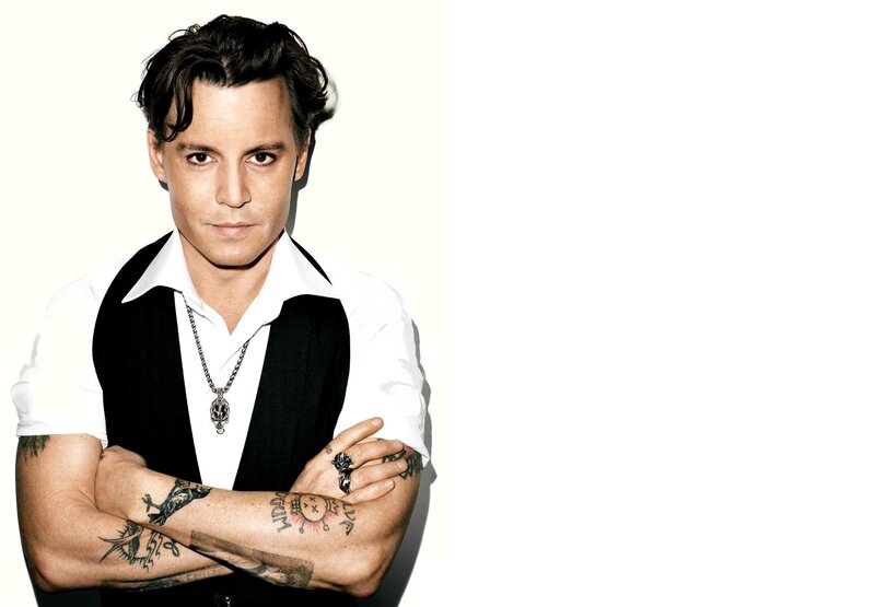 Man with Tattoos — White, Confident