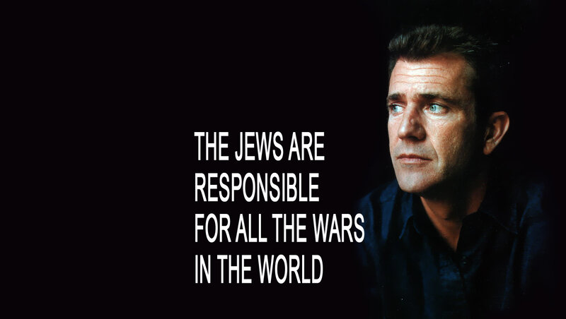 man with text about jews