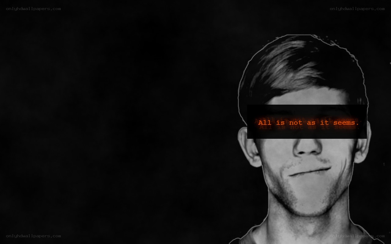 man with text overlay