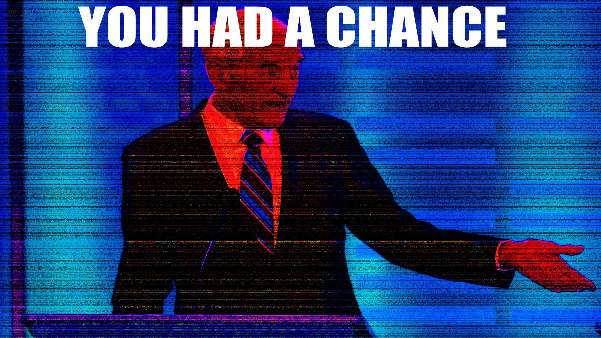 man with text overlay